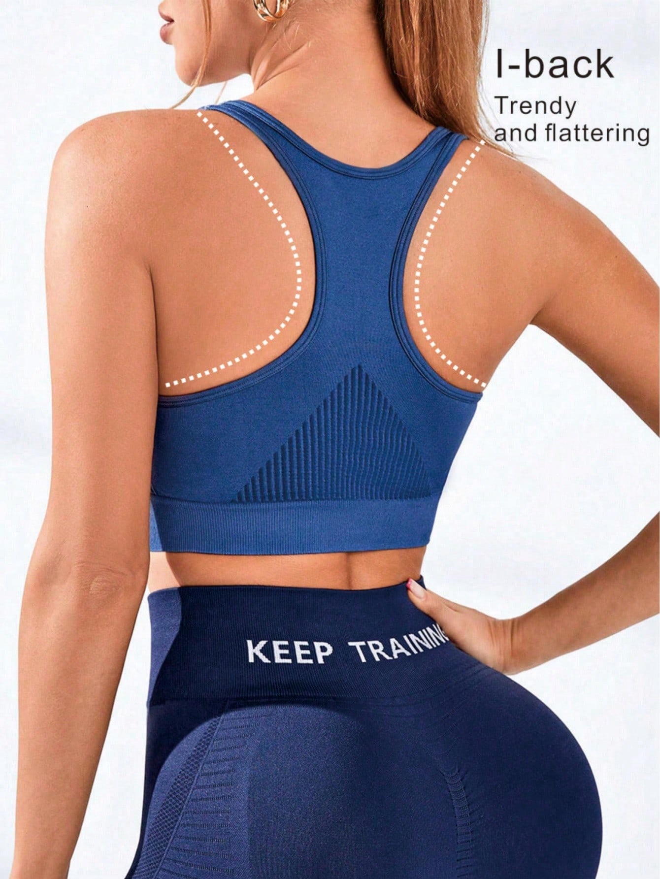 حمالة صدر رياضية نسائية بظهر م - مراجعة Seamless Ribbed Workout Tank Top وسعره