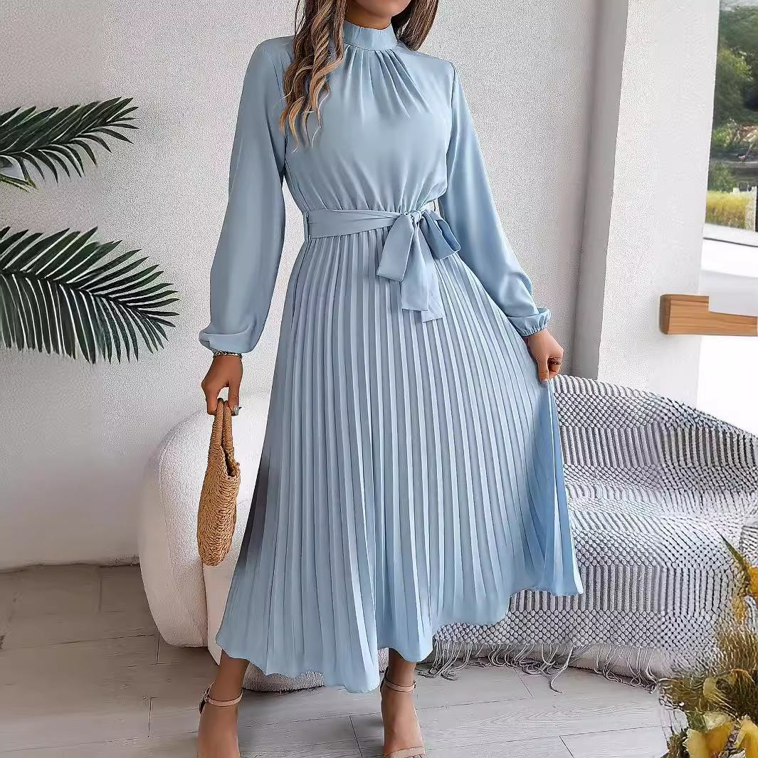 2025 فساتين أنيقة طويلة الأكما - مراجعة French Vintage Floral Midi Dress وسعره