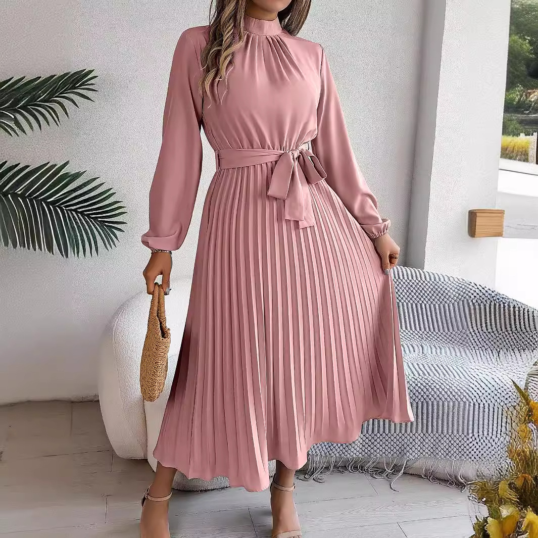 2025 فساتين أنيقة طويلة الأكما - مراجعة French Vintage Floral Midi Dress وسعره