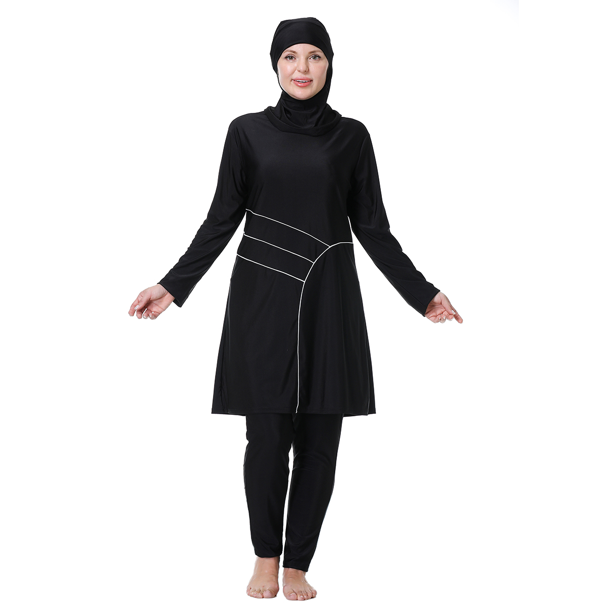 H1029 ملابس سباحة نسائية إسلام - مراجعة Swimwear وسعره