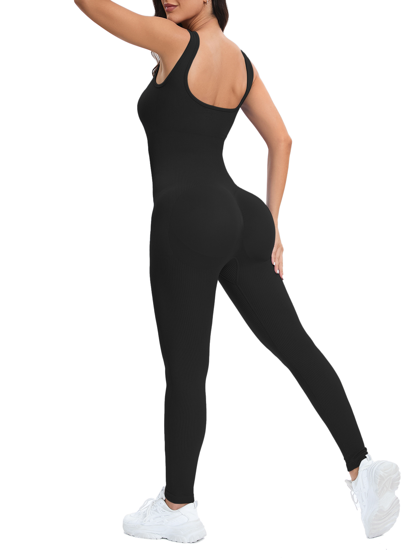 المرأة تجريب سلس بذلة اليوغا م - مراجعة Seamless Ribbed Workout Tank Top وسعره