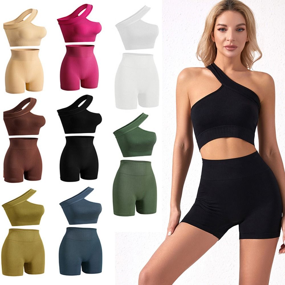 قطعتان من ملابس التمارين الريا - مراجعة Seamless Ribbed Workout Tank Top وسعره