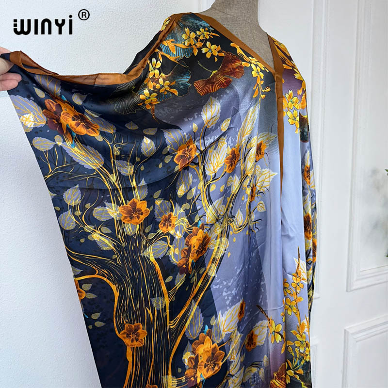 فستان ماكسي طويل من WINYI 2023 - مراجعة Boho Summer Beach Maxi Dress وسعره