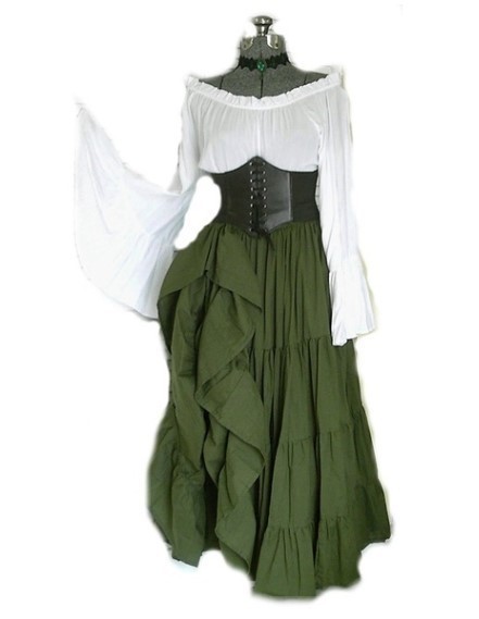 فستان طويل الأكمام بخصر عالٍ ب - مراجعة Dresses وسعره