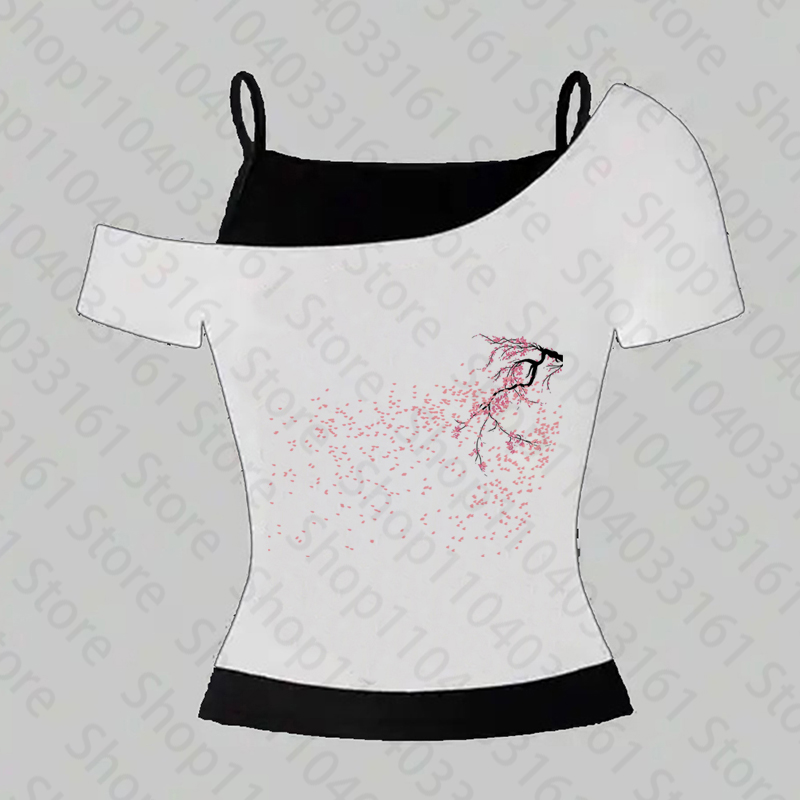 الجمالية القوطية الشرير الطفل  - مراجعة Y2K Graphic Baby Tee Crop وسعره