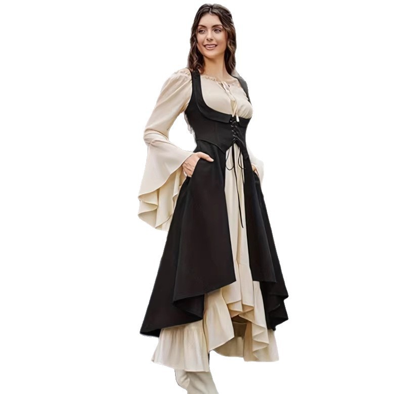 طقم من قطعتين: بلوزة ملفوفة بخ - مراجعة Dresses وسعره