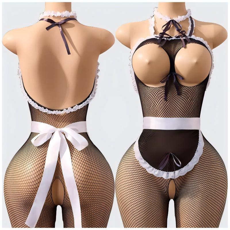 طقم لانجري مثير شبكي، بودي سوت - مراجعة Lingerie وسعره
