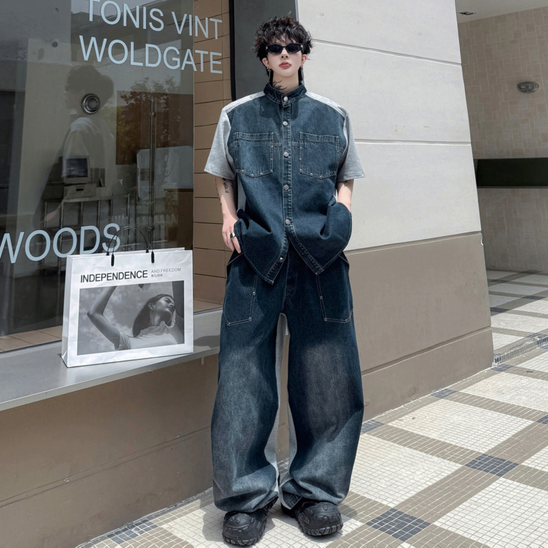 طقم رجالي صيفي جديد 2026 من قط - مراجعة Jeans وسعره
