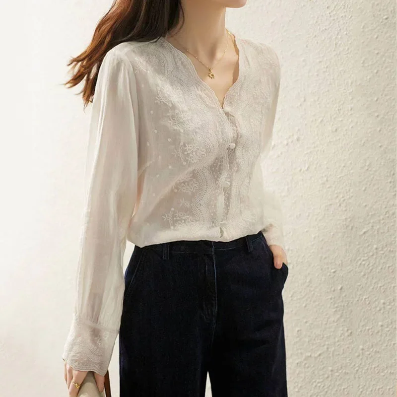 GELITAYIN الخامس الرقبة طويلة  - مراجعة Casual Loose Linen Shirt Dress وسعره