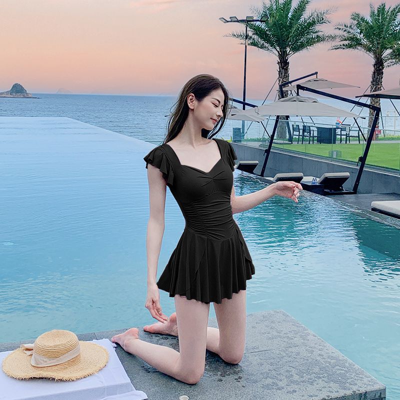 فستان سباحة نسائي محتشم بتصميم - مراجعة Swimwear وسعره